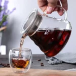 قارورة قهوة يدوية مع أغطية