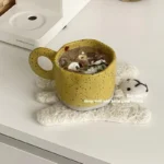 ⁦كوب القهوة الحديث – مقبض دائري 250 مل⁩ - الصورة ⁦3⁩
