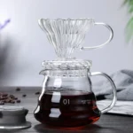 ⁦قارورة قهوة يدوية مع أغطية⁩ - الصورة ⁦4⁩