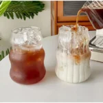⁦كوب مشروبات باردة – زجاج شفاف 550 مل⁩ - الصورة ⁦3⁩