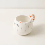 ⁦كوب قهوة لطيف – سيراميك شكل قطة⁩ - الصورة ⁦2⁩