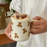 ⁦كوب سيراميك على شكل دب – لطيف وسميك⁩ - الصورة ⁦2⁩