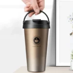 ⁦كوب سفر حراري – 500 مل بغطاء ومقبض⁩ - الصورة ⁦5⁩