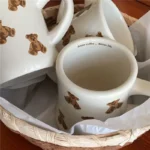 ⁦كوب سيراميك على شكل دب – لطيف وسميك⁩ - الصورة ⁦3⁩